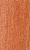 Meranti (mahogany) is pale reddy brown in color