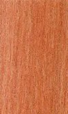 Meranti (mahogany) is pale reddy brown in color