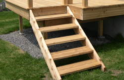 Beginner Deck Building Project Complete Steps For First Time Builders Stairs With Open Rises