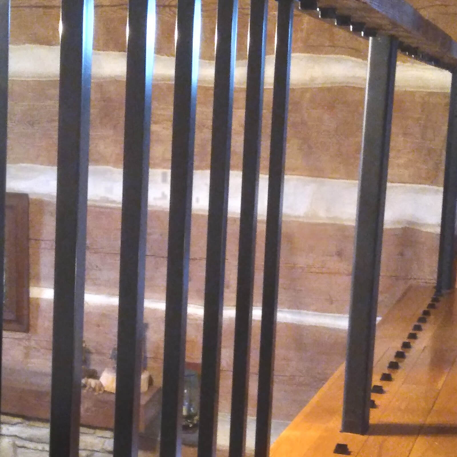 Gary Bear used the Snap'n lock balusters for his stairs On process of installing the Snap'N Lock Balusters