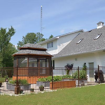 Gazebo - most common backyard project