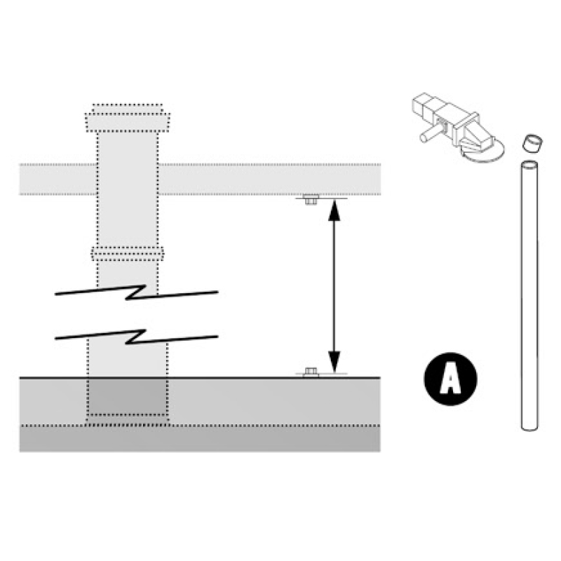 How to cut baluster to correct length.