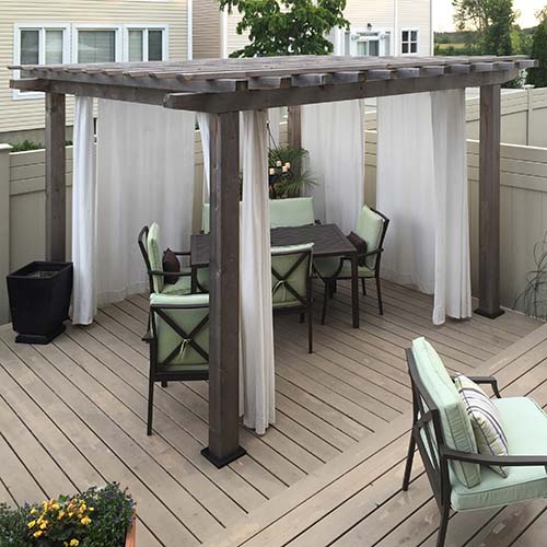 Cedar Pergola 10x10 Hillpark