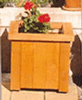 Cedar planter Cedar planter