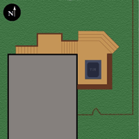 Larger view of the deck layout and design