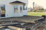 Deck framing layout Deck framing layout