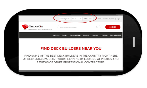 how to find deck builder - step by step
