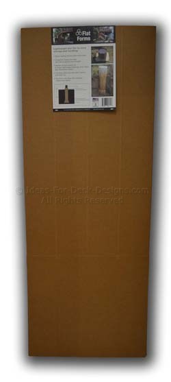 Amazingly thin and compact.  You could stack 50 of these in one area of your truck bed with lots of room to spare for other supplies and tools.  That&#39;s smart.