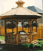 Gazebo off of main deck Gazebo off of main deck