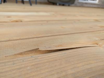 Problem peeling spot 2