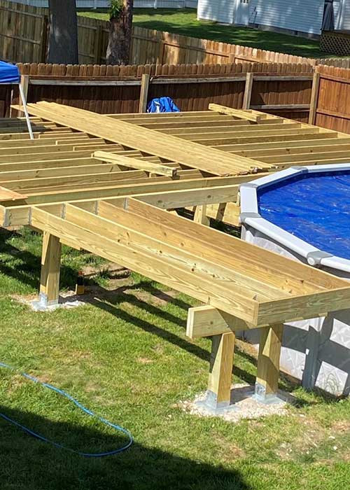 How To Build A Deck Around Above Ground Pool Ademploy19