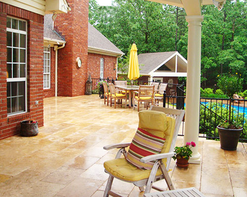 Instant Paver Deck On Wood Frame Project - Brick Patio Or Wood Deck