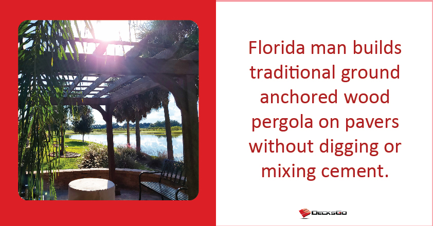 pergola on pavers