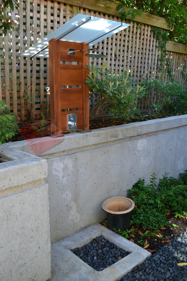 Outdoor shower