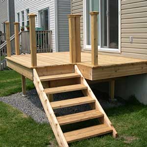 How to Build Deck Stairs & Steps