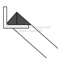 Tracing the second layout line Tracing the second layout line