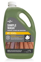 Wood washing product Wood washing product