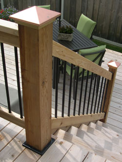 Titan Post Anchor - Wood posts Install Fast, Easy &amp; Code 